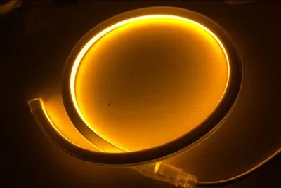 Dải neon màu vàng PVC DC24V